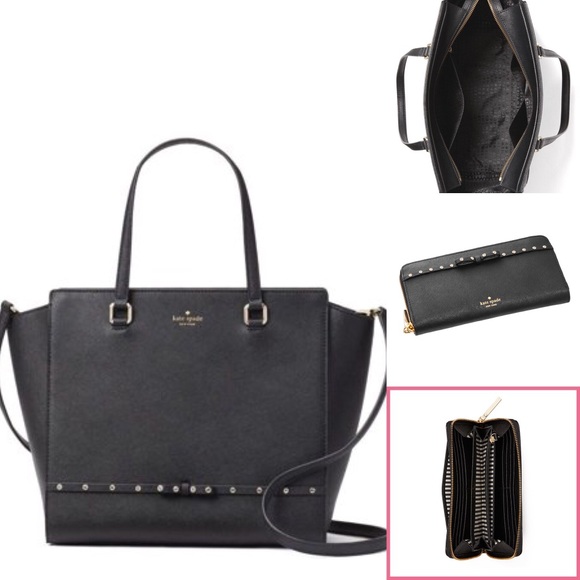 Black Laurel Way Sm Hadlee  w/ZIP Around wallet - Picture 3 of 8